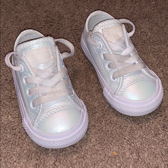 iridescent converse infant